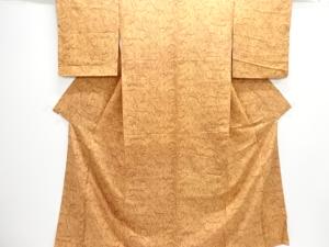 抽象模様上代紬着物